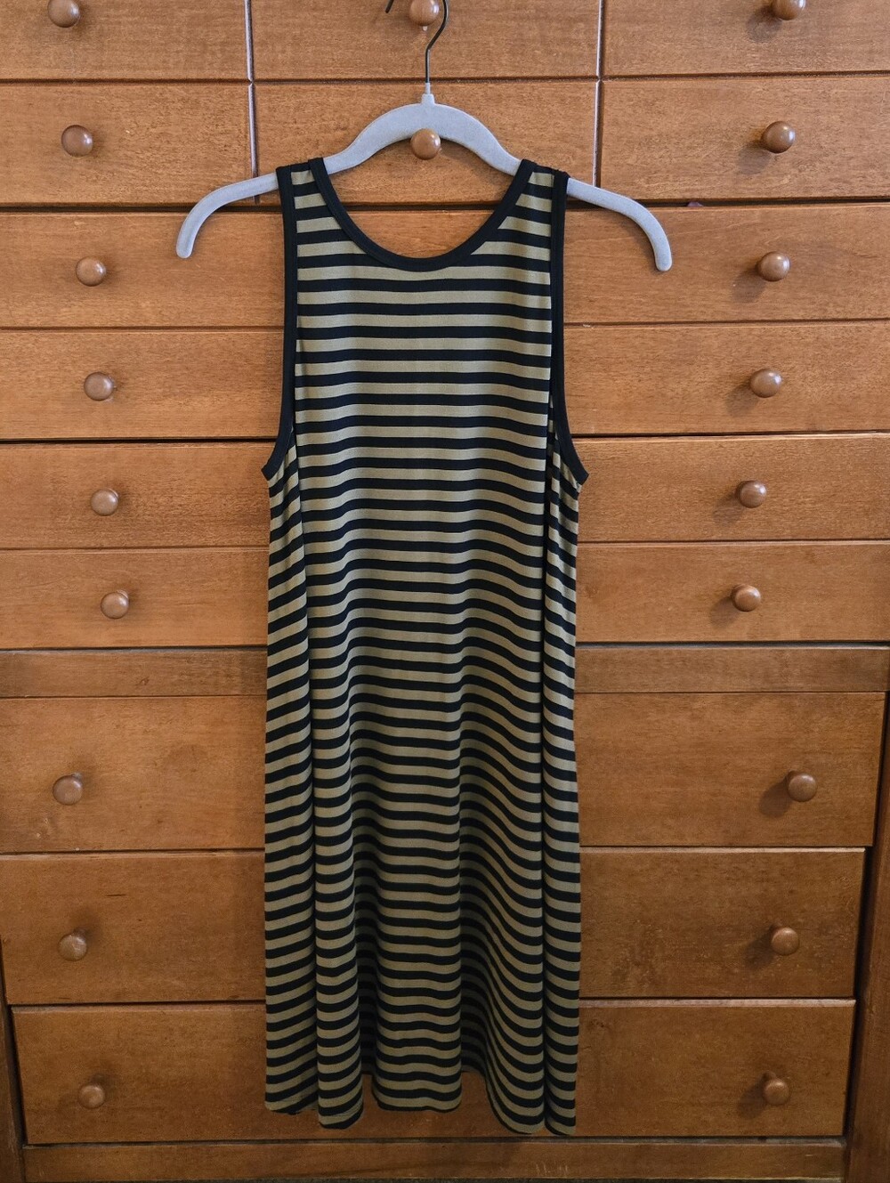 Old Navy Striped Sleeveless Swing Dress Sz Small